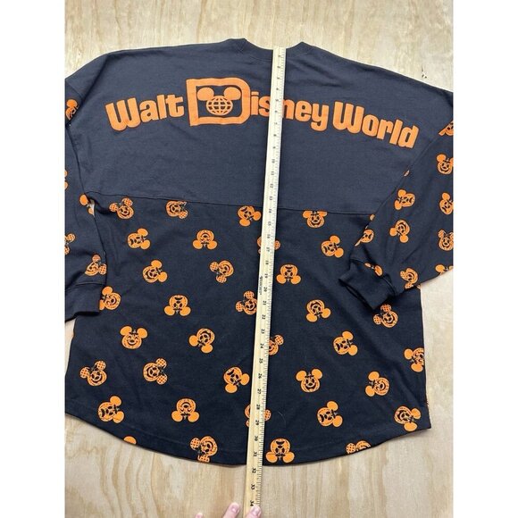 Disneyland Resort Halloween Spirit Jersey Mickey And Minnie Pumpkins Adult XL - Picture 7 of 8